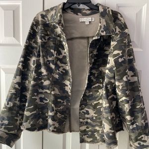 Cato Camo Denim Jacket